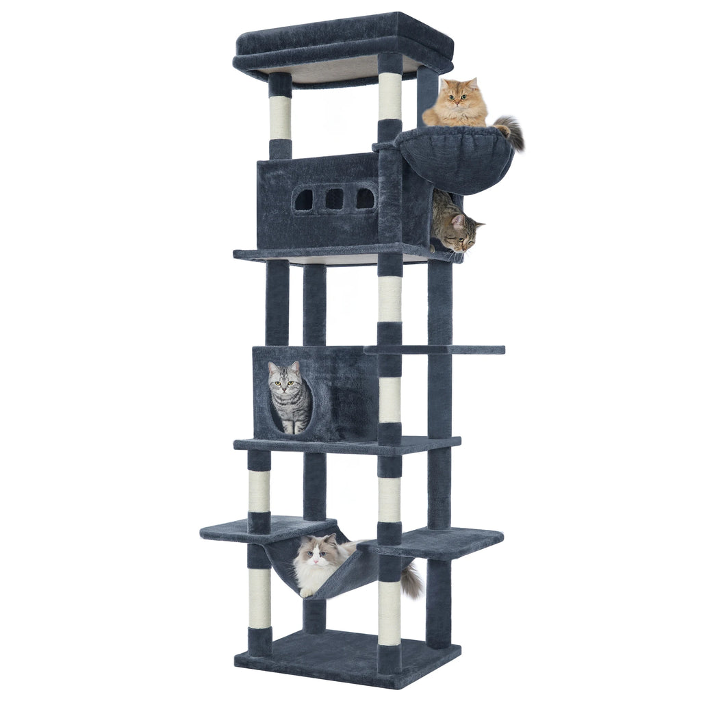 Arbre à Chat XXL 210 cm avec Hamac - Oscar