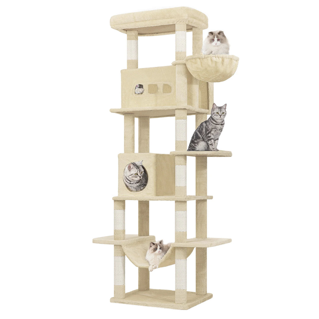 Arbre à Chat XXL 210 cm avec Hamac - Oscar
