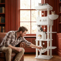 Arbre à Chat 210 cm avec Hamac – vue 7