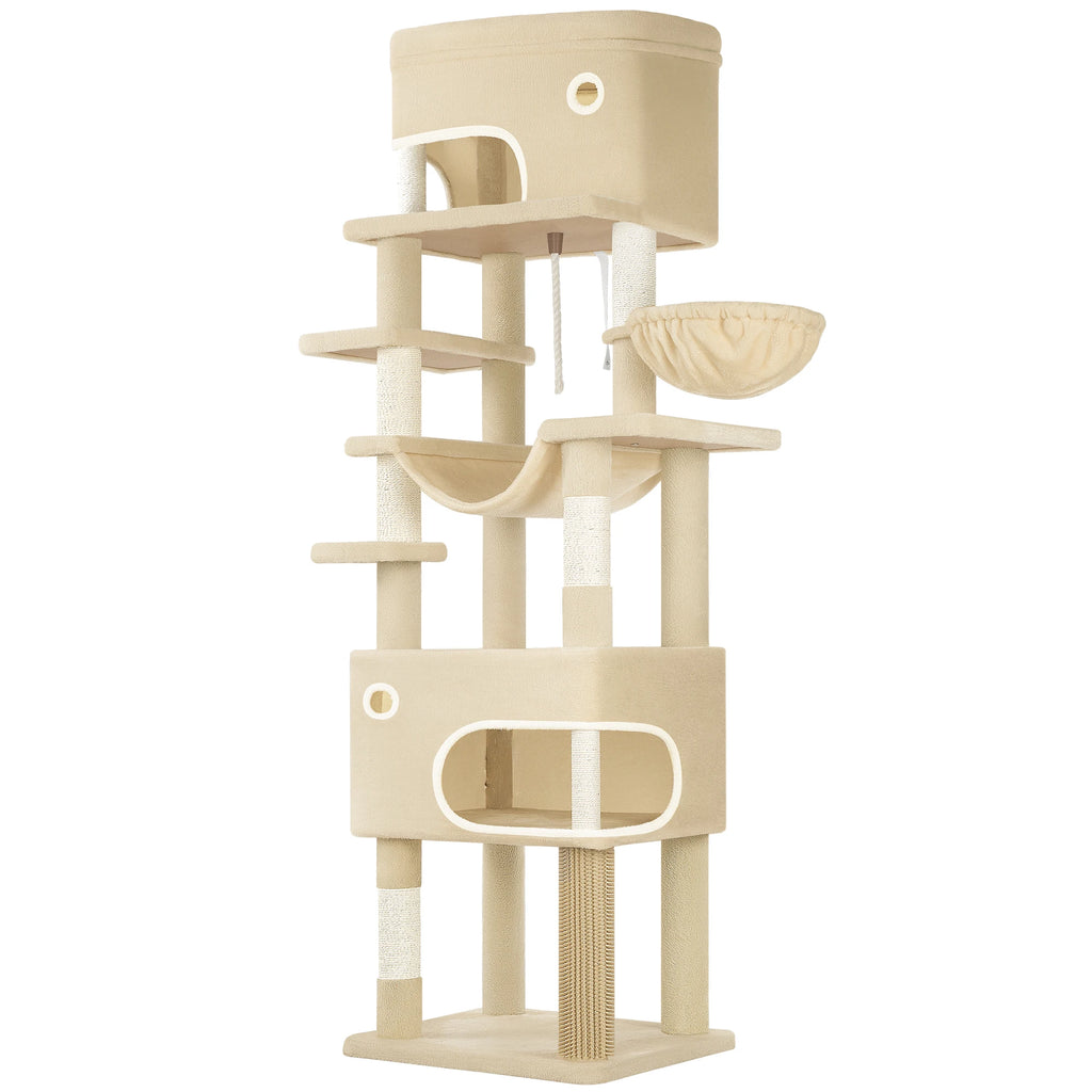 Arbre à Chat 203 cm avec Grande Plateforme - Hugo