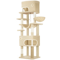 Arbre à Chat 203 cm avec Grande Plateforme - Hugo