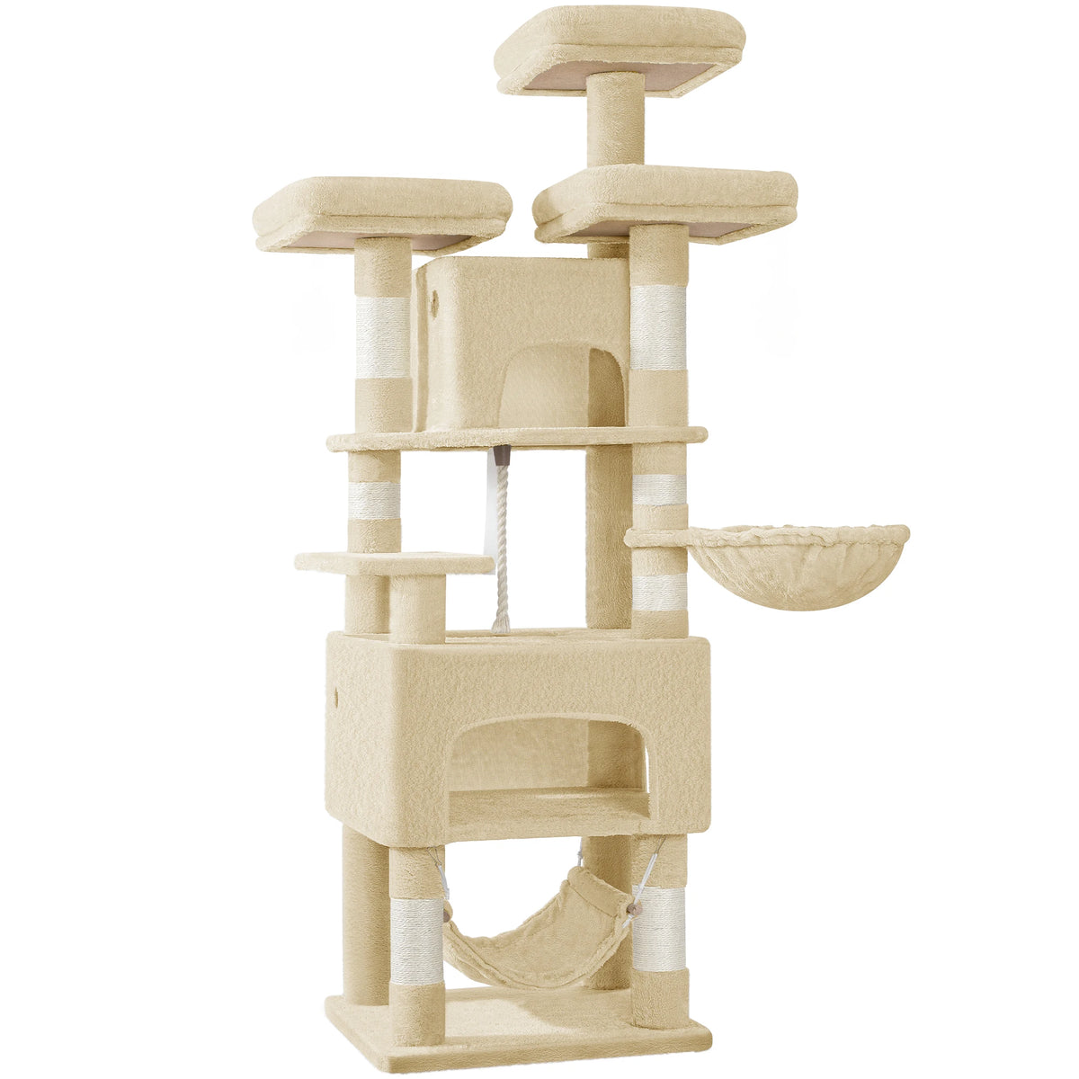Arbre à Chat XL 176 cm avec 2 Niches - Basile