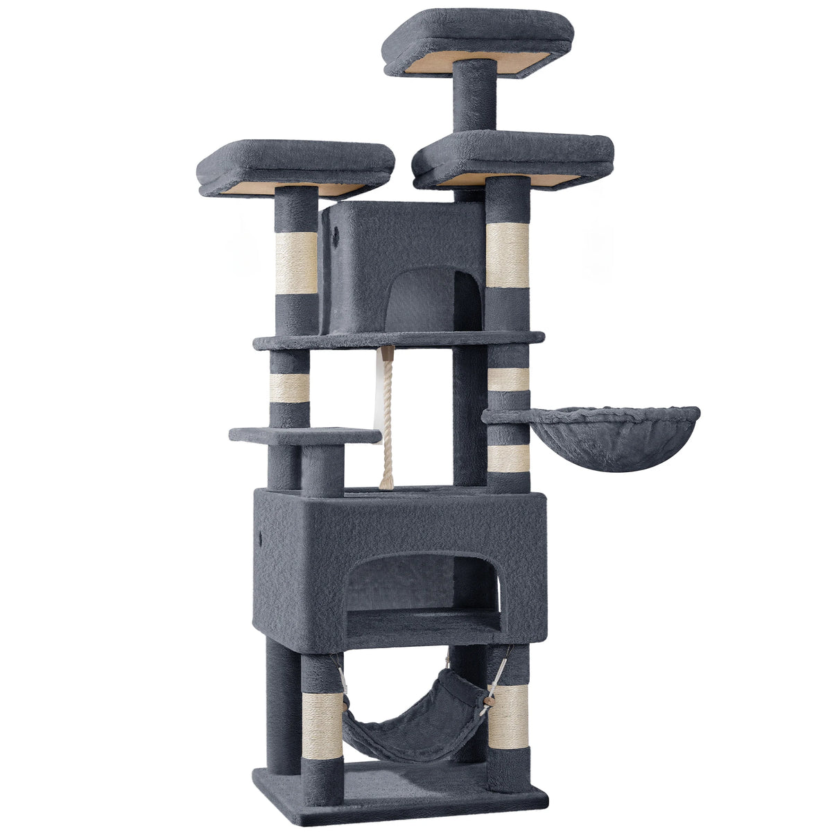 Arbre à Chat XL 176 cm avec 2 Niches - Basile