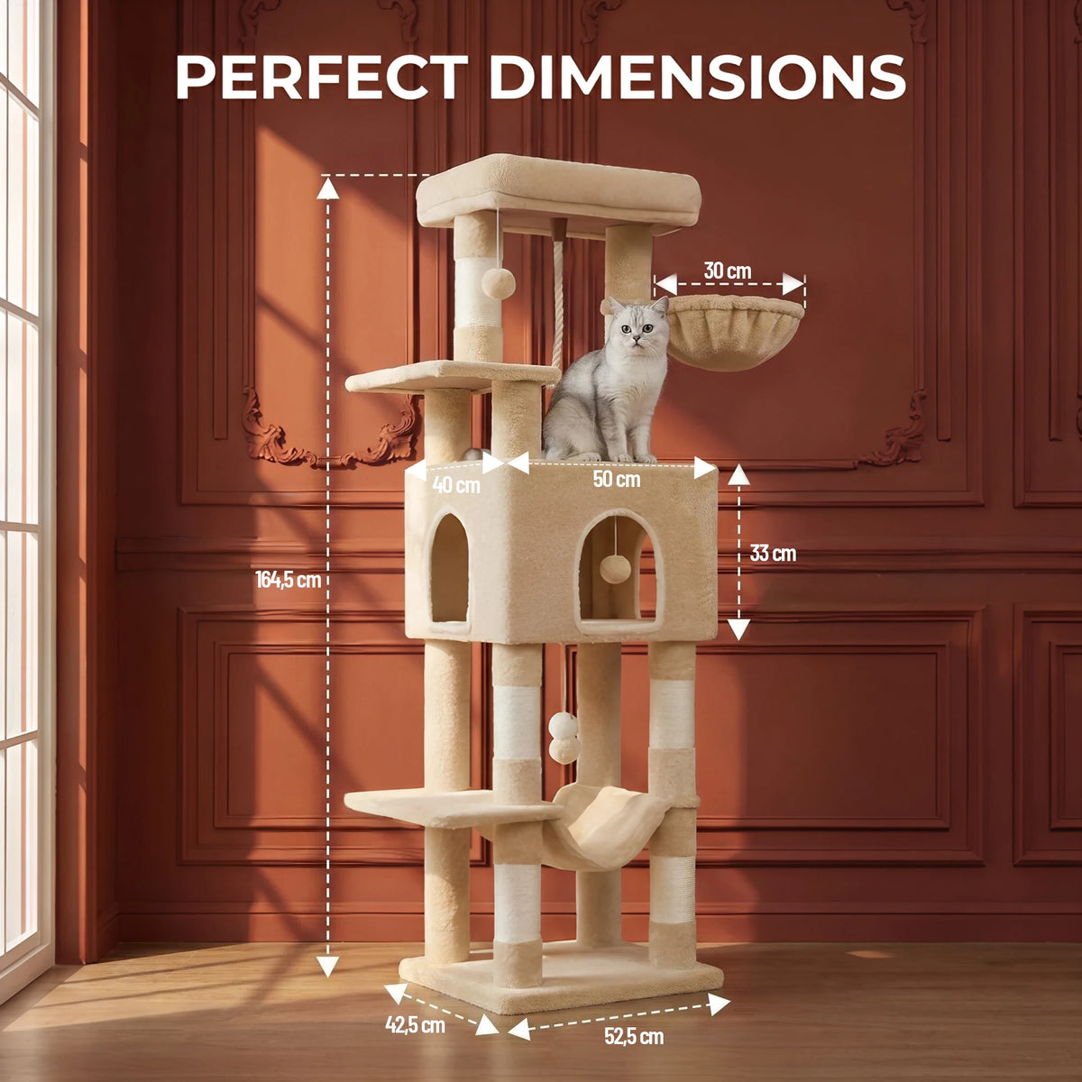 Arbre à Chat 162 cm – vue 5