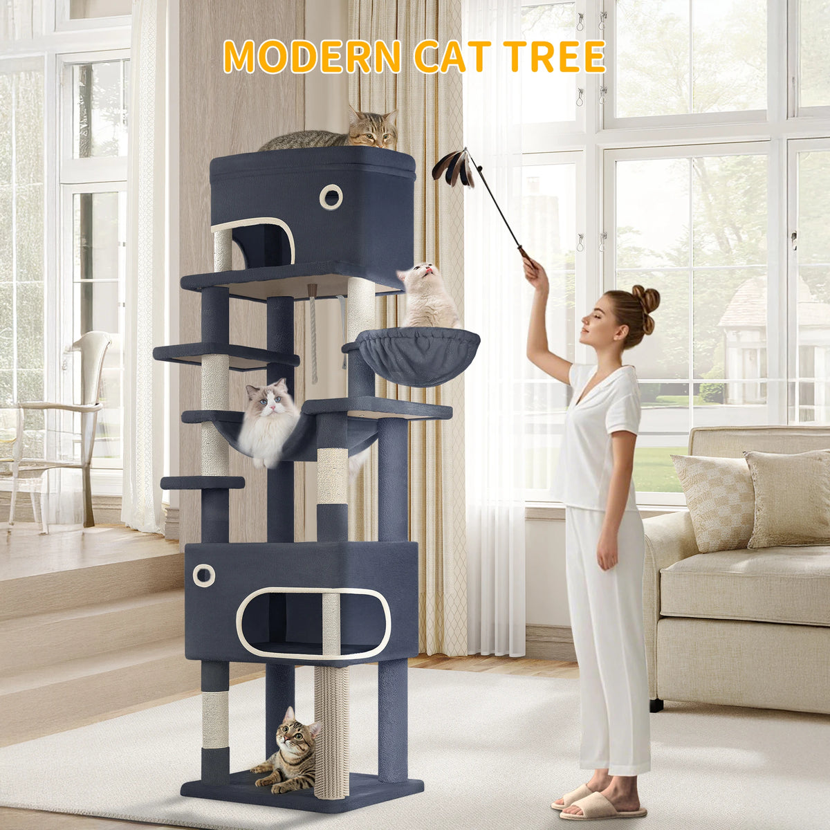 Arbre à Chat 203 cm – vue 4