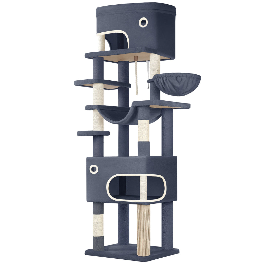 Arbre à Chat 203 cm avec Grande Plateforme - Hugo