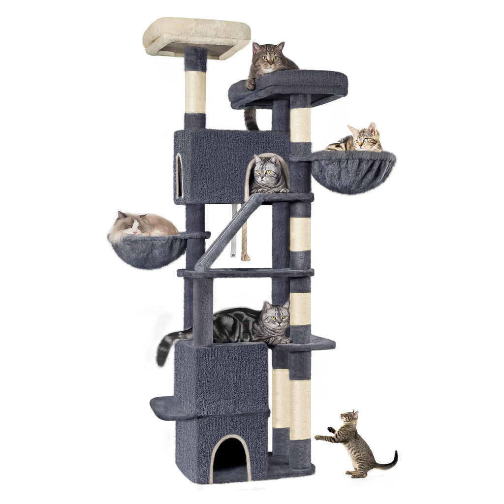 Arbre à Chat 185 cm avec 3 Niches - Simba