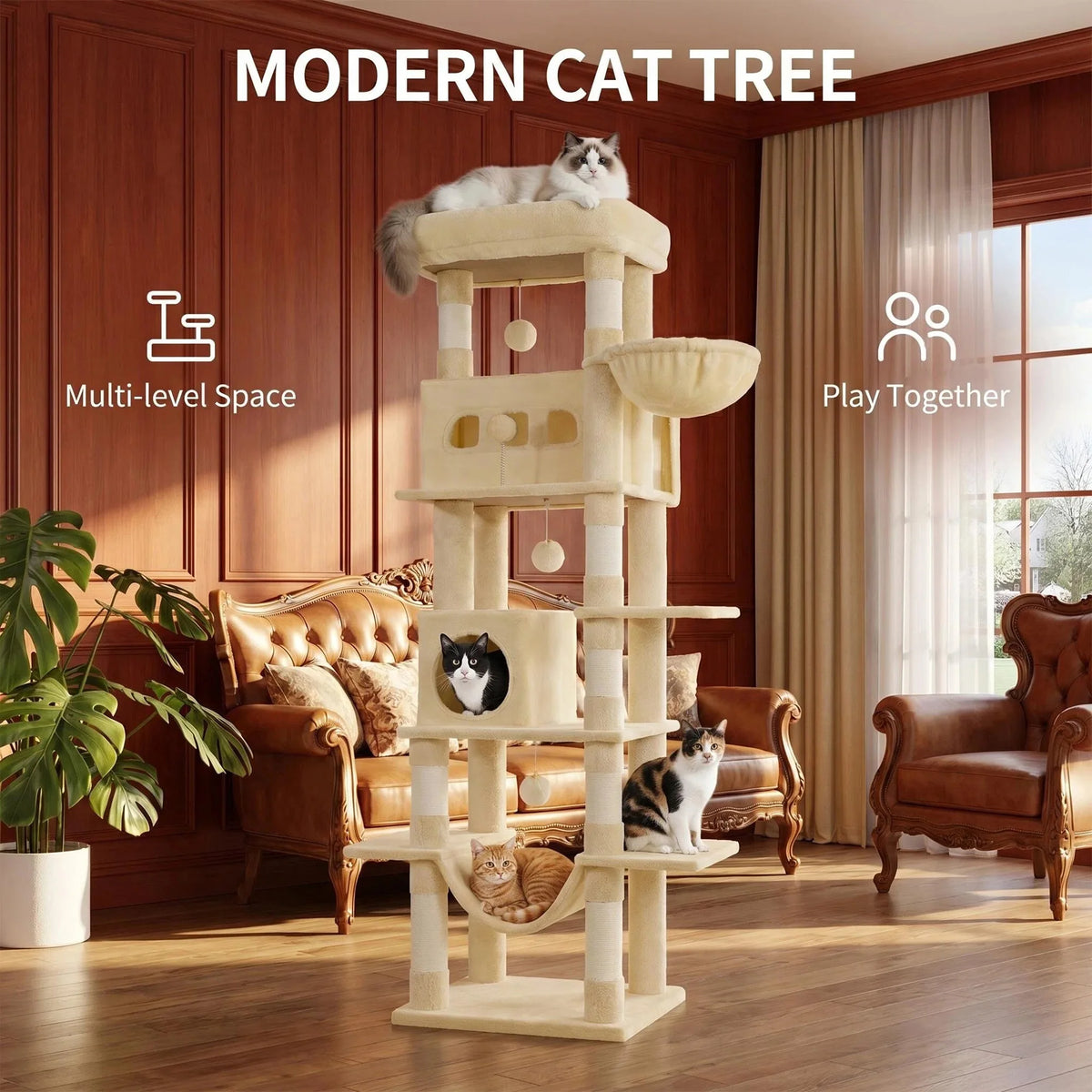 Arbre à Chat 170 cm – vue 2