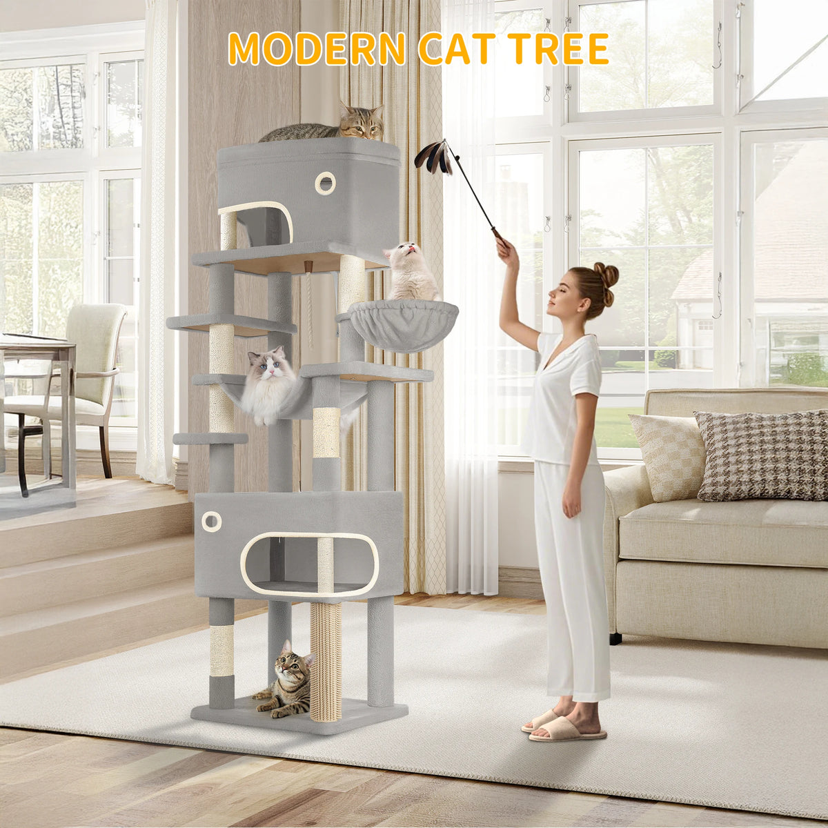 Arbre à Chat 203 cm – vue 2