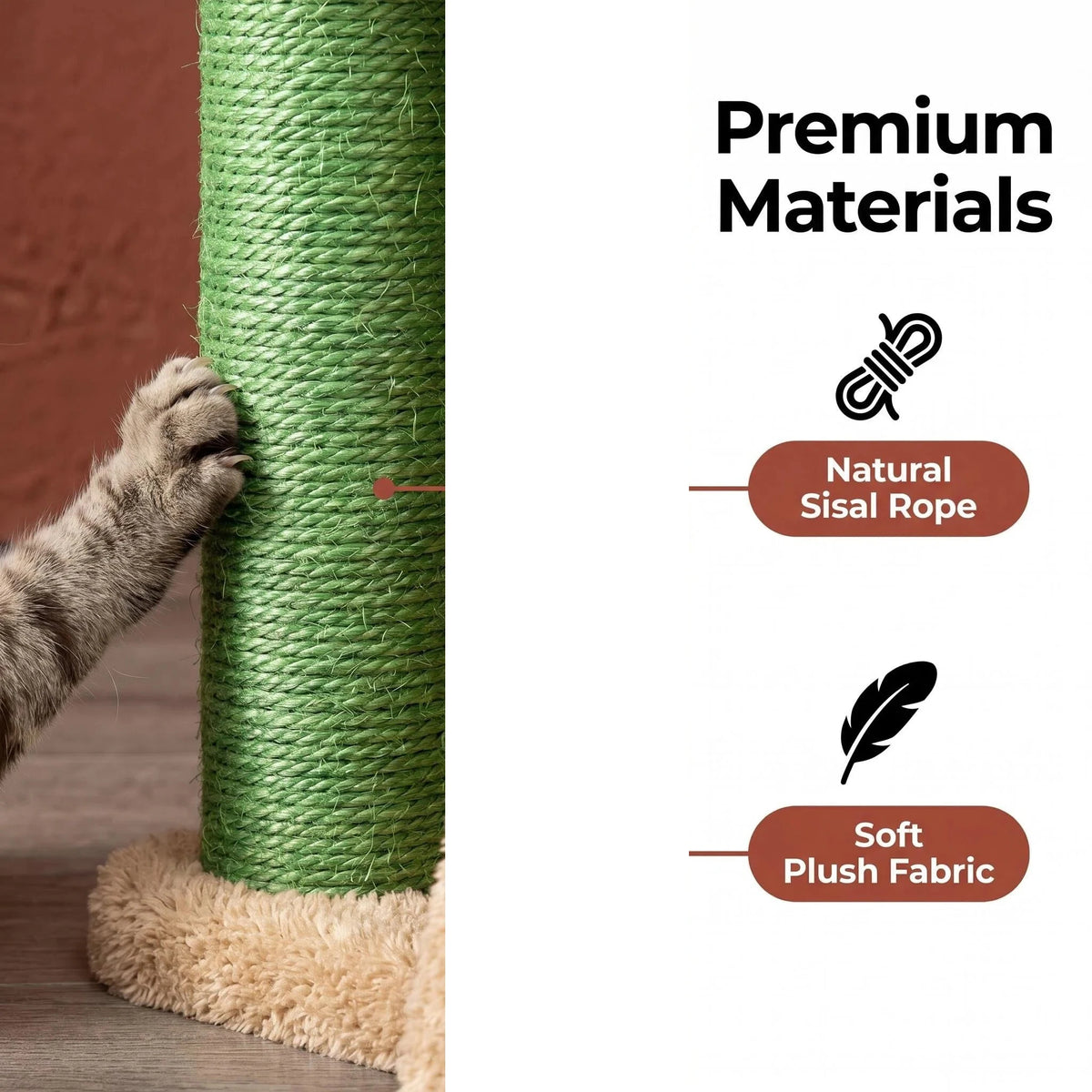 Arbre à Chat Cactus 165 cm – vue 3