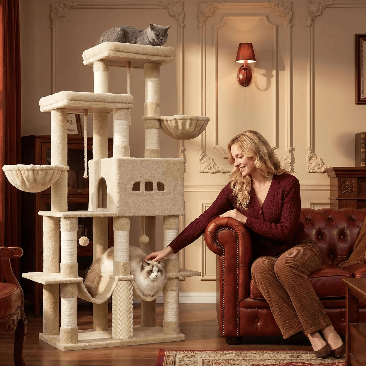 Arbre à Chat XL 176 cm Maine Coon – vue 4