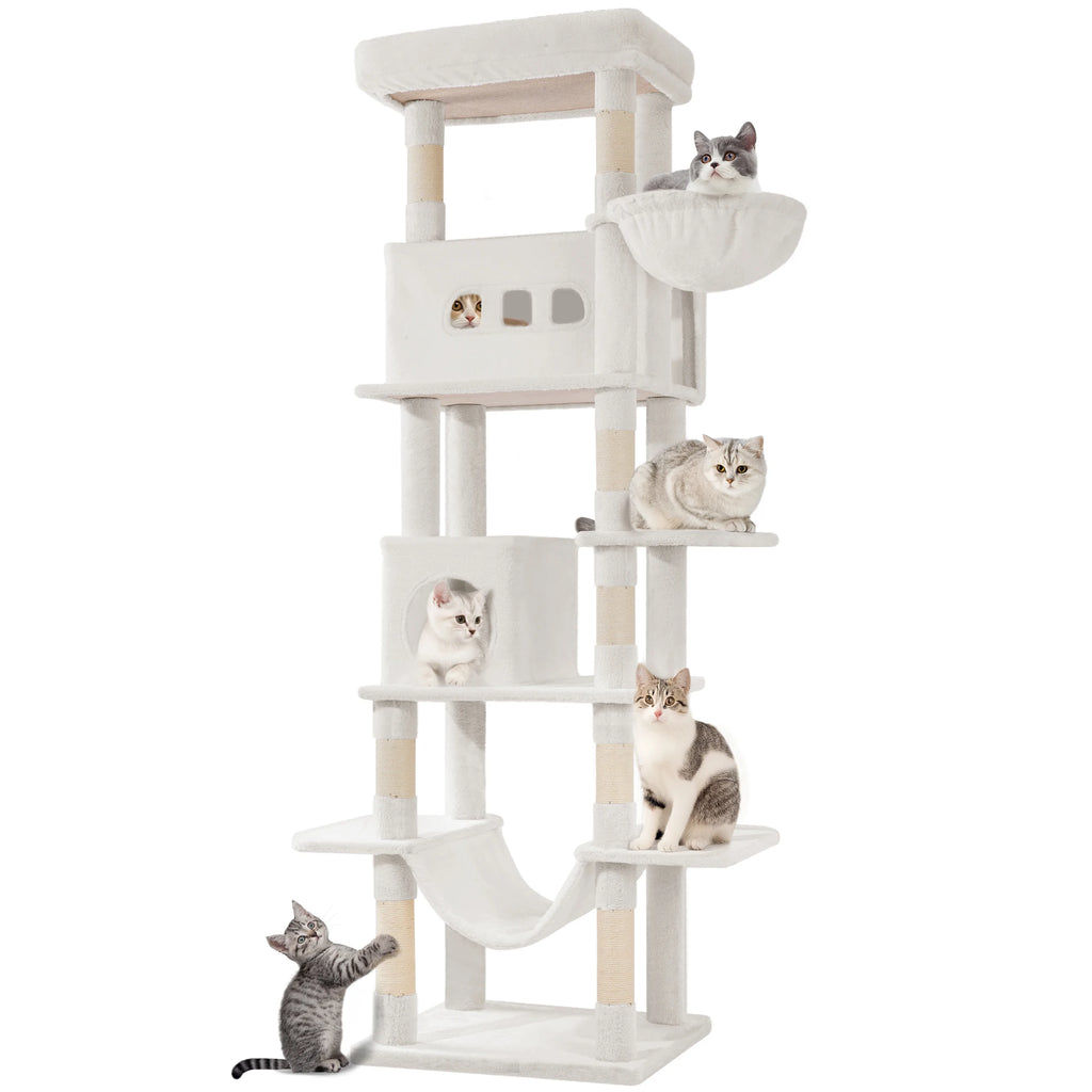 Arbre à Chat XXL 210 cm avec Hamac - Oscar