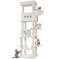 Arbre à Chat XXL 210 cm avec Hamac - Oscar