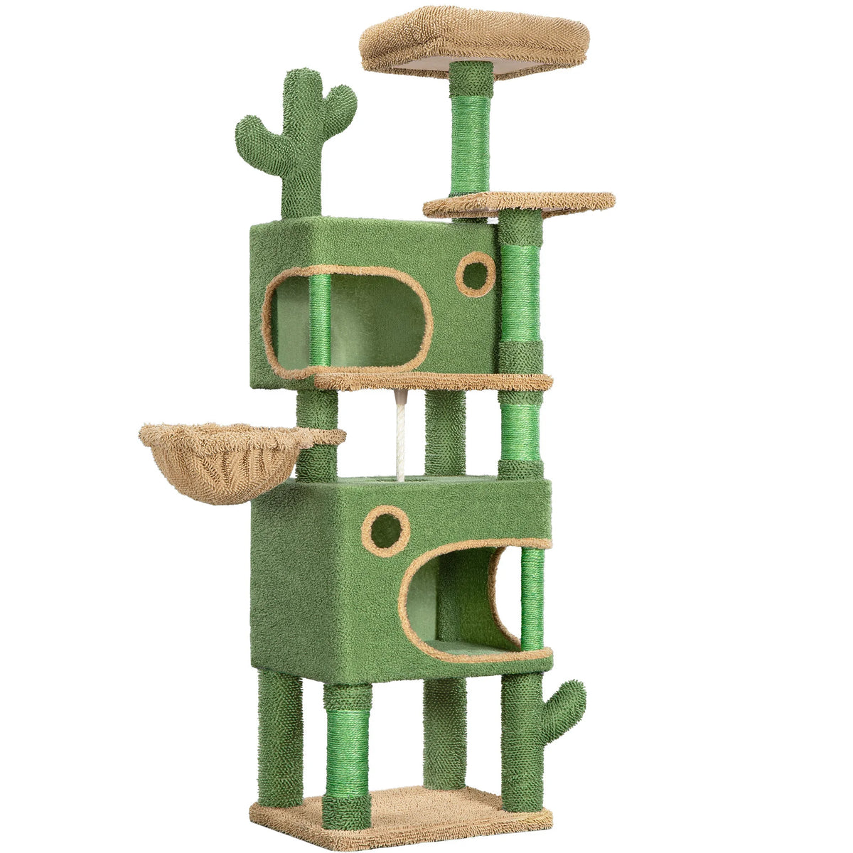 Arbre à Chat Cactus Vert 165 cm - Pistache