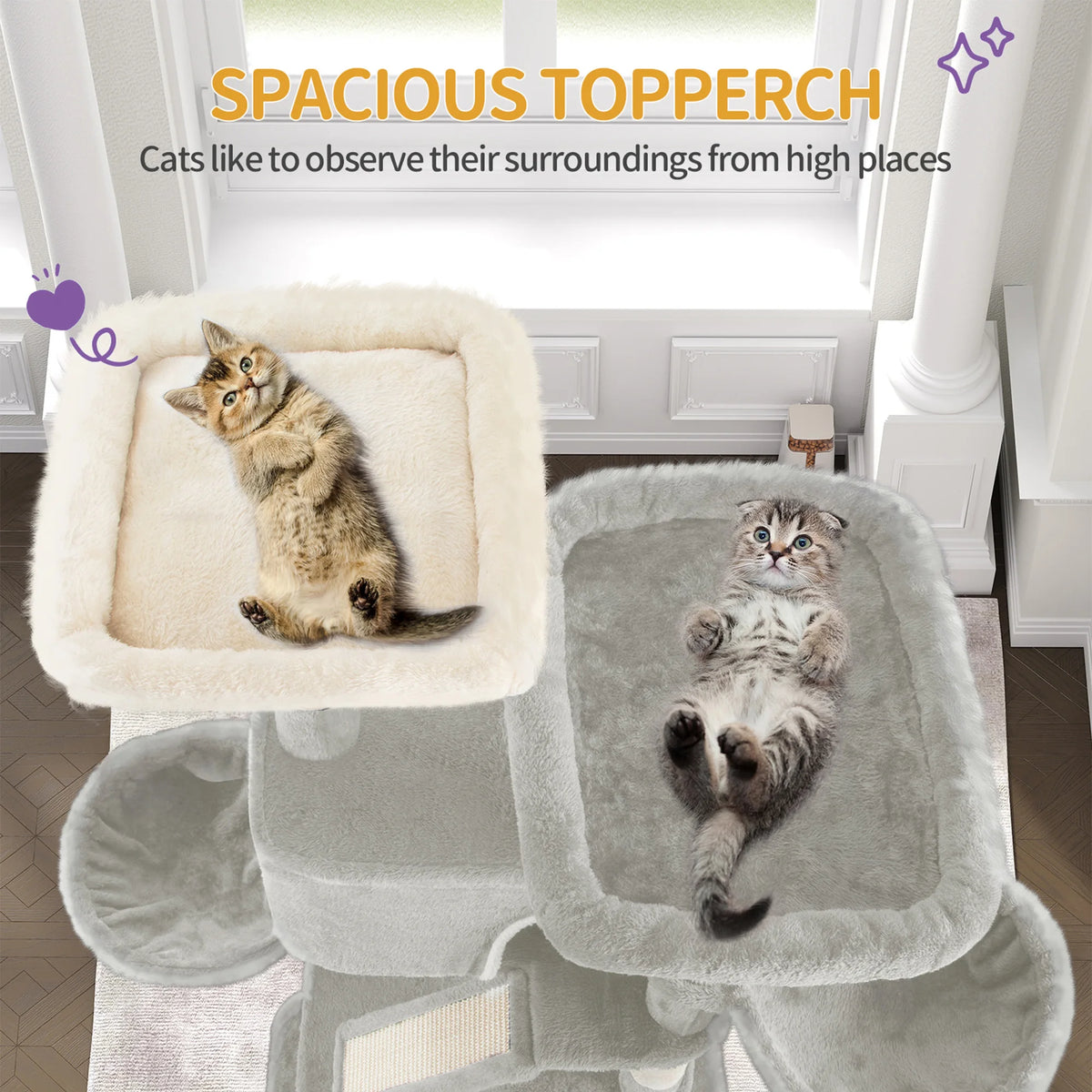 Arbre à Chat 185 cm – vue 4