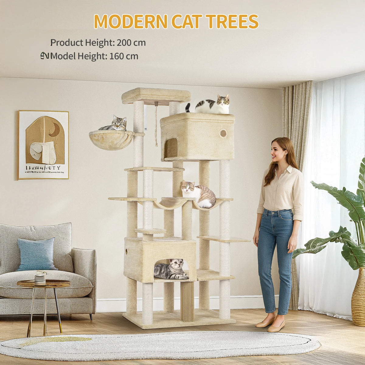 Arbre à Chat XXL Maine Coon – vue 3