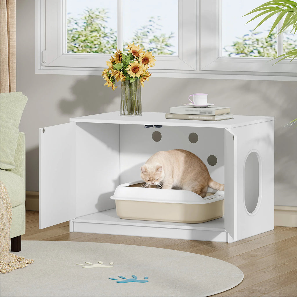 Meuble Litière Chat Minimaliste – vue 2