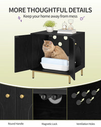 Meuble Litière Chat 50x60x61 cm – vue 5