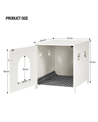Meuble Litière Chat 52 cm – vue 6