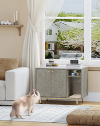 Meuble Litière Chat 50x80x61 cm – vue 2
