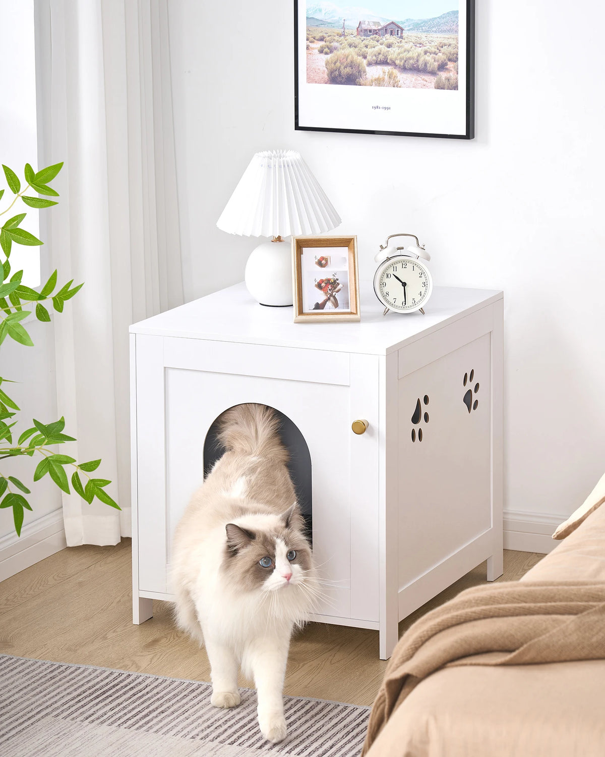 Meuble Litière Chat 52 cm – vue 2