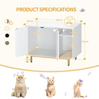 Meuble Litière Chat 50x80x61 cm – vue 6